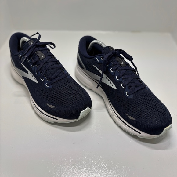 Brooks Ghost 15 Women’s Running Shoes Size 11 Wide D Navy Blue Athletic Sneakers - Picture 3 of 15